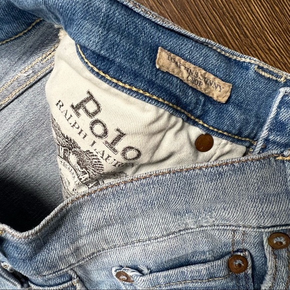 Polo Ralph Lauren Tompkins skinny crop jeans SZ 27/4 - Picture 6 of 7